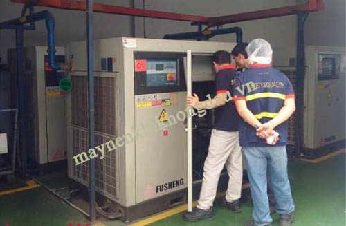 máy nén nén khí trục vít Fusheng được sử dụng rộng rãi trong công nghiệp